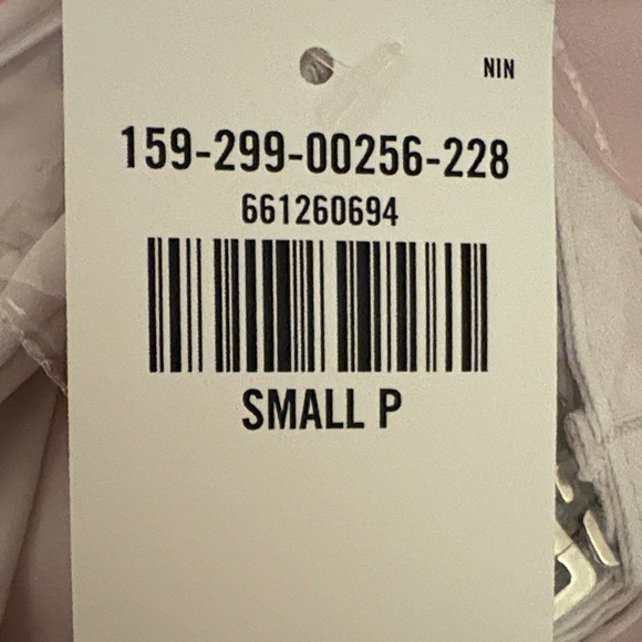 Abercrombie & Fitch Strapless Midi Dress in White with Blue and Purple Floral - Picture 11 of 11